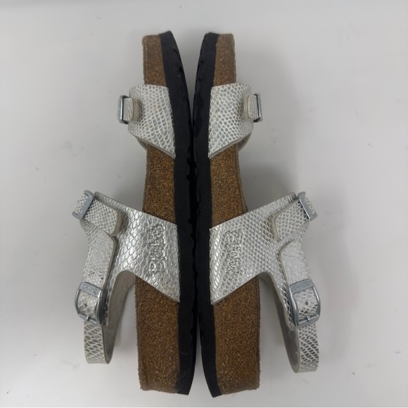 Birkenstock Birki’s Rio Snakeskin Sandals - Picture 8 of 9